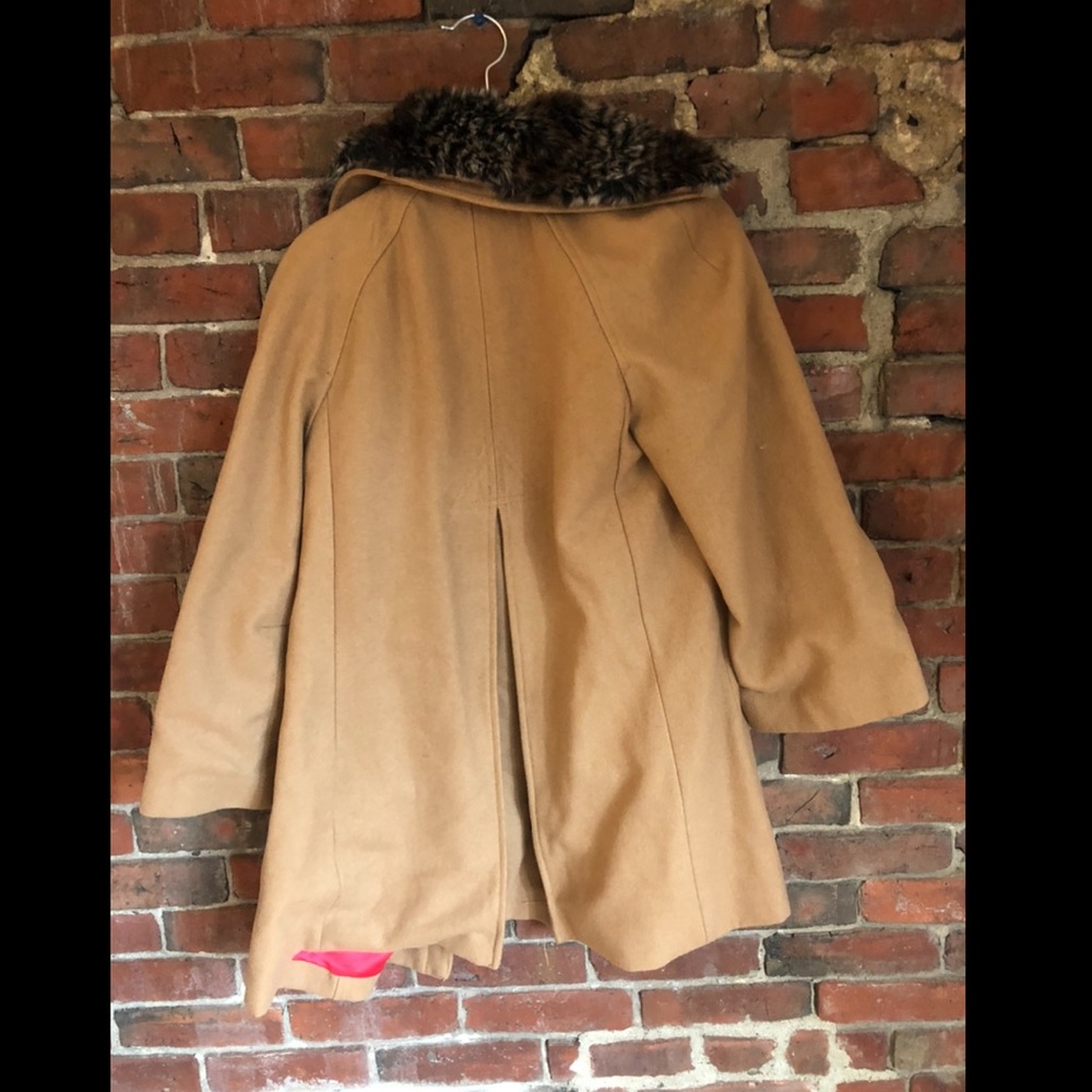 Anthropologie elevenses faux fur coat - Picture 3 of 5